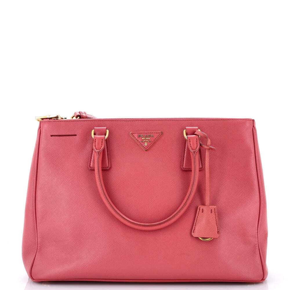 Prada Double Zip Lux Tote Saffiano #312134P10B